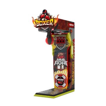 Boxer coin-operated punching arcade machine