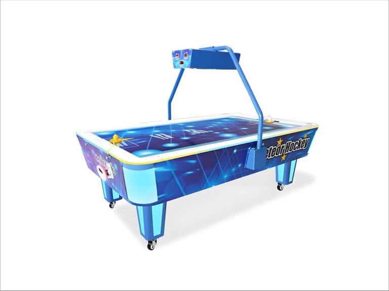 Coin-Operated Arcade Air Hockey Table