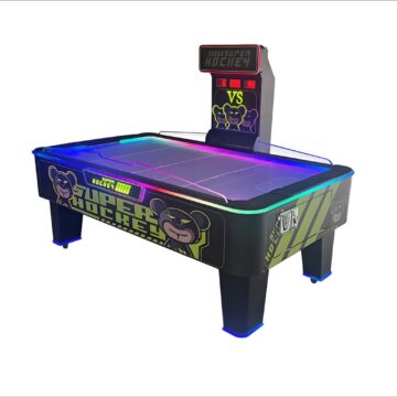 Interactive Coin-Operated Air Hockey Table