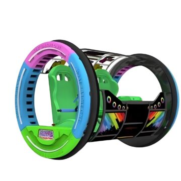 360° Rolling Amusement Car (Dual-Seat)